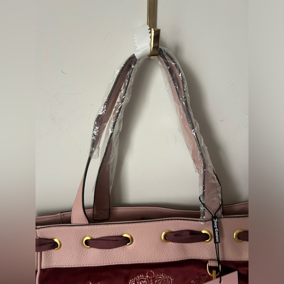 Juicy UK Daydreamer Y2K Burgundy & Pink Handbag Sold Out - Picture 7 of 14